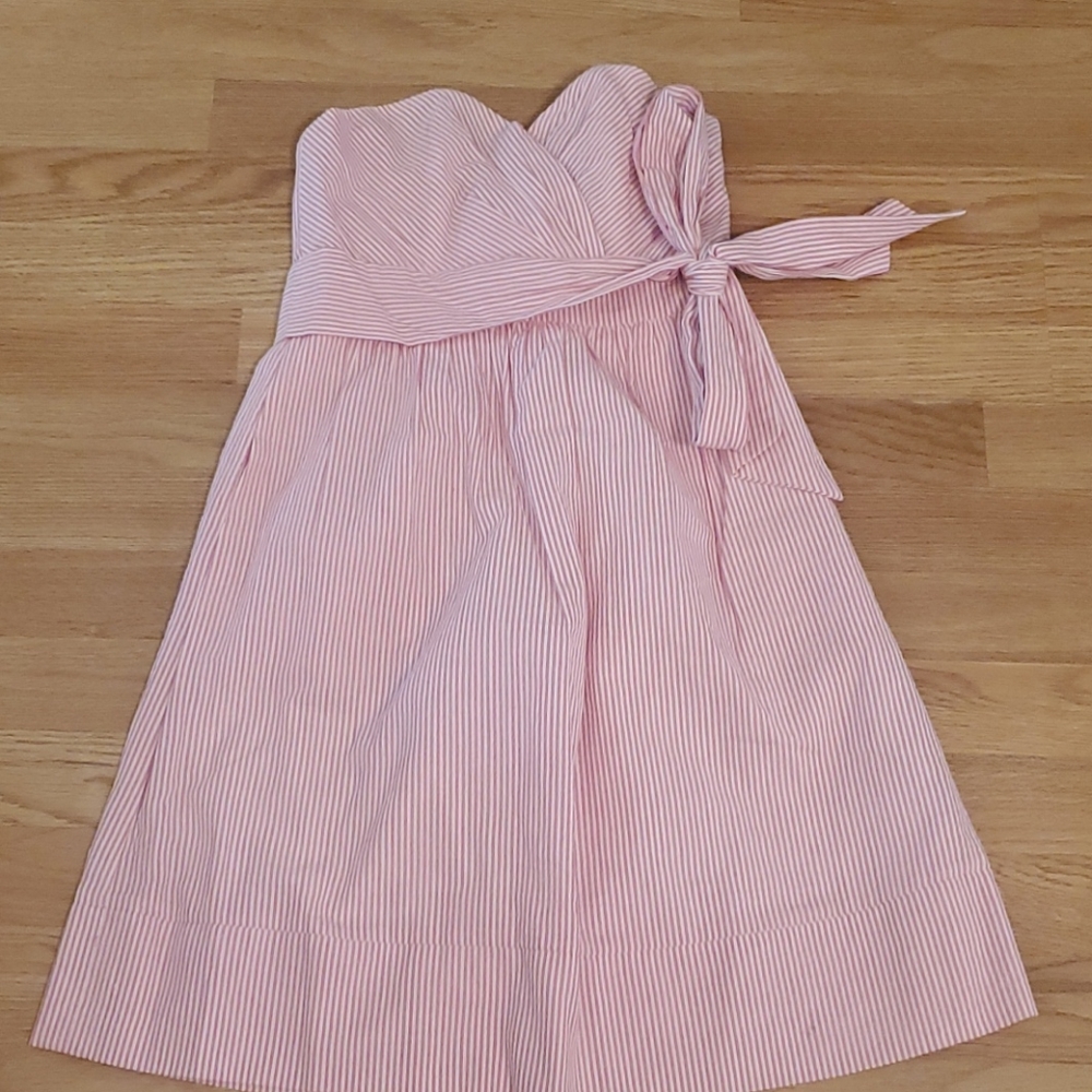 Strapless dress